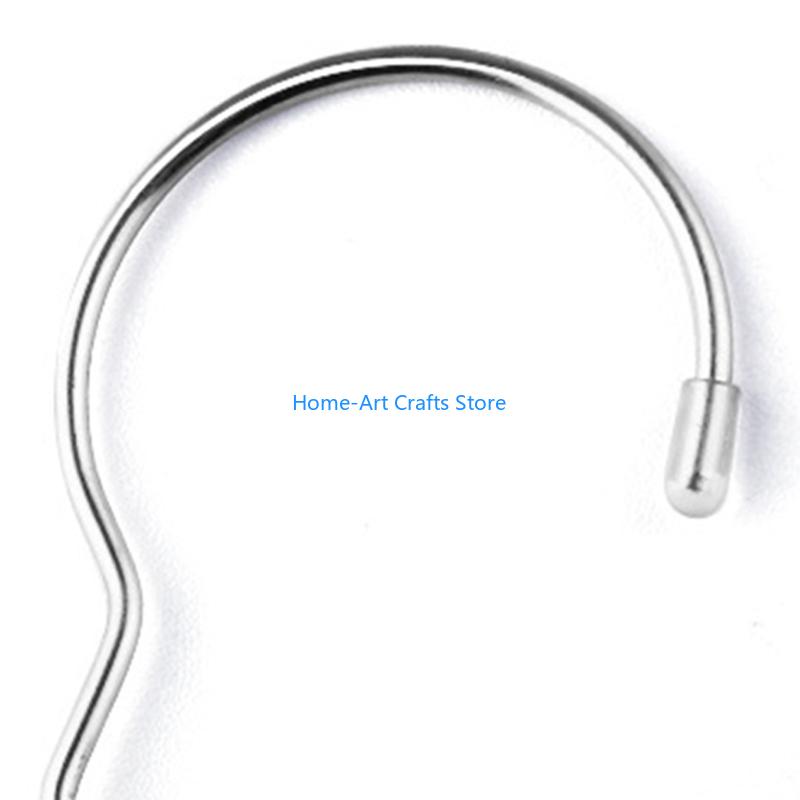 Y3NA Компактная цепь для вешалок Нержавеющая сталь Металлическая каскадная вешалка для шкафа Многопортовое кольцо с крючком для