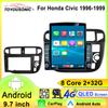Android 13 автомобильный радиоприемник стерео GPS для Honda Civic Ferio Vi-RS EK3 EK4 1996-1999 CarPlay 4G 8-ядерный динамический экран