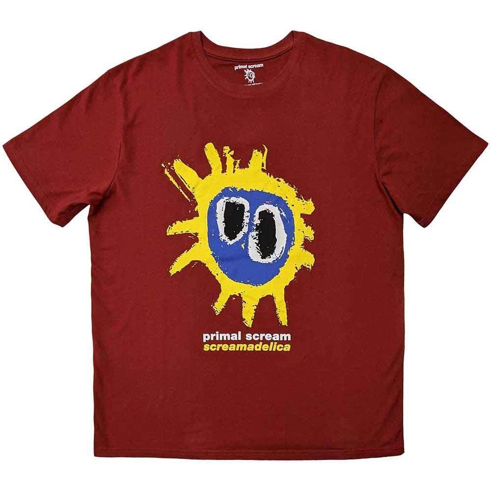 Primal Scream Screamadelica Red Unisexs Tshirt Unisexs