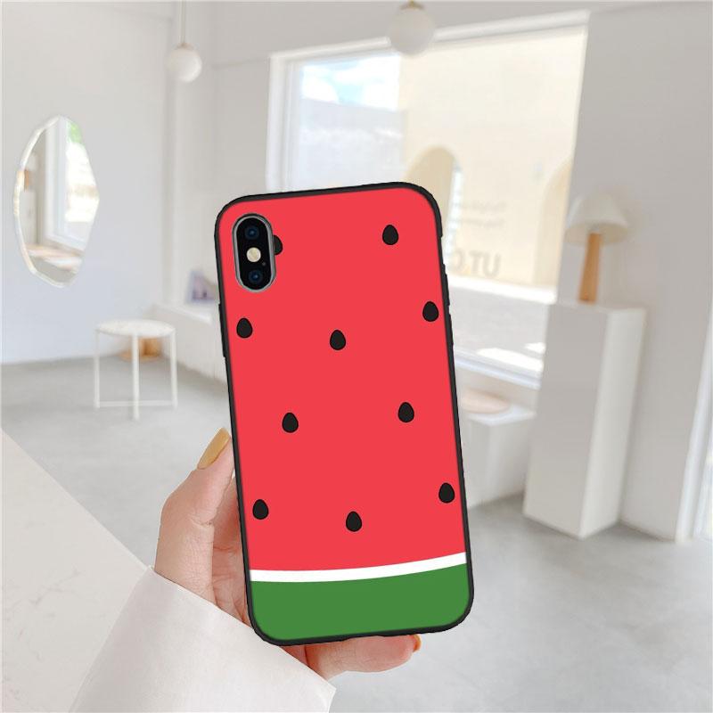 PP14 Мультяшный чехол с арбузом для Samsung A11 A12 A13 A15 A52S A53 A55 A56 A70 A71 A72 A73 F06 F16 F56 S10 Plus S10e