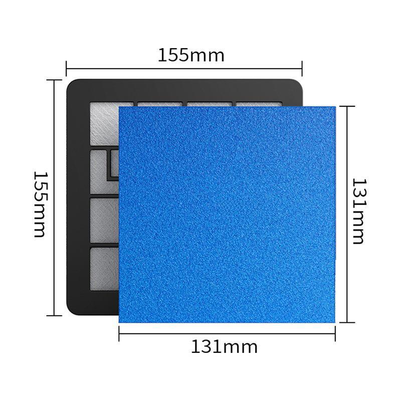 Huixi Filter Cotton for Philips FC9331/FC9332/FC8010 Vacuum Cleaner