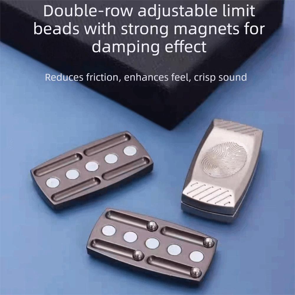 Sensory Fidget Slider Calming Metal Fidget Office Use Magnetic Haptic Slider Adults Kids