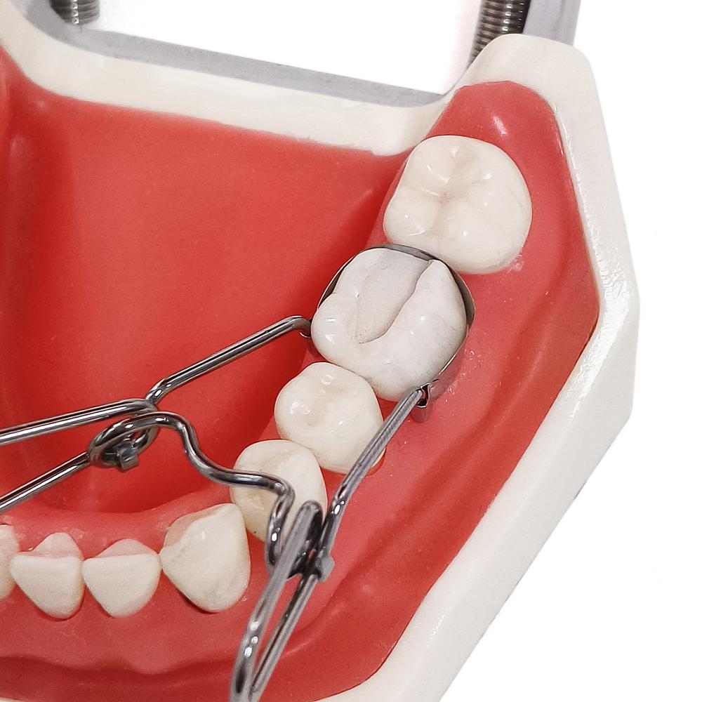 18 шт./набор стоматологических седловидных контурных металлических матриц, набор стоматологических секционных матриц, универсальный набор с пружинным зажимом