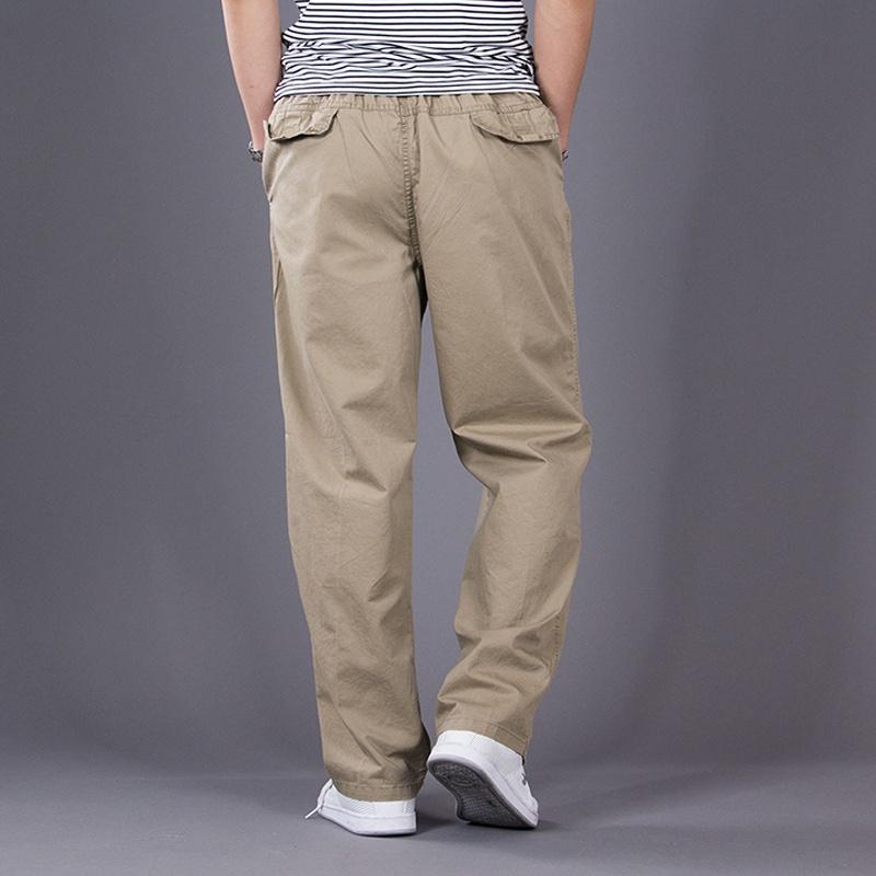 Повседневные хлопковые брюки мужские