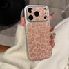 Роскошный чехол для телефона с леопардовым принтом и глиттером для iPhone 17 Pro Max и 16/15.