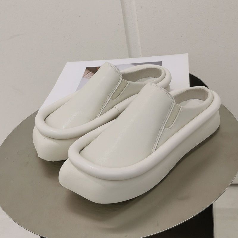 Модные женские сандалии 2025 Лето Новые шлепанцы на платформе Женские каблуки Роскошные танкетки Слайды Пляжные мюли Женские сабо