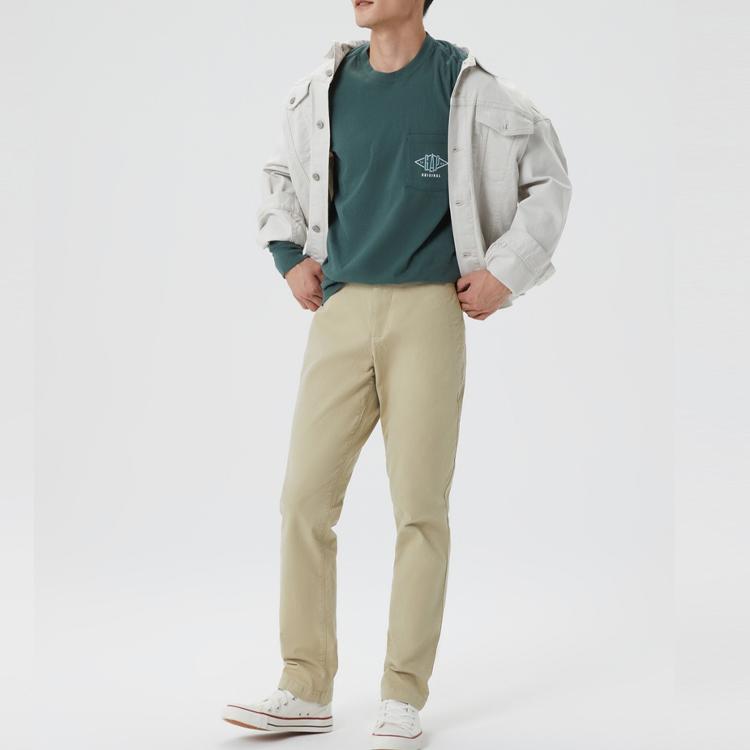 GAP Casual Pants Men's Moderate Straight Fit Pants 464111