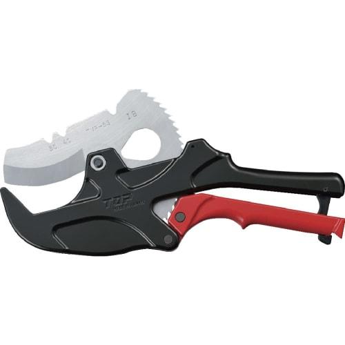 TOP PVC Pipe Cutter, VP50 Cutting, 63mm Outer Diameter, with Chamfering Function, TVP-63, Tsubame-Sanjo, Made In Japan