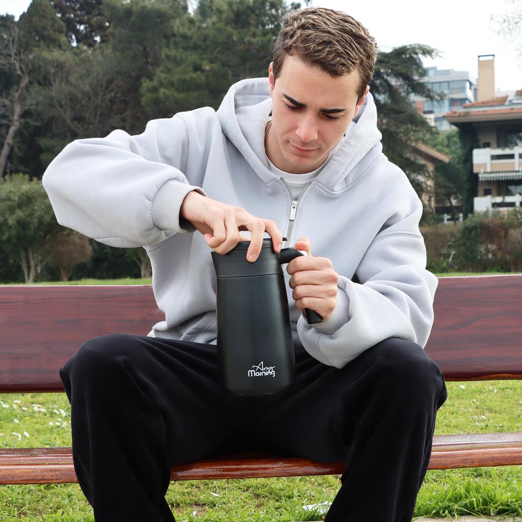 Any Morning SI232250 Термос-графин, 40 унций, черный