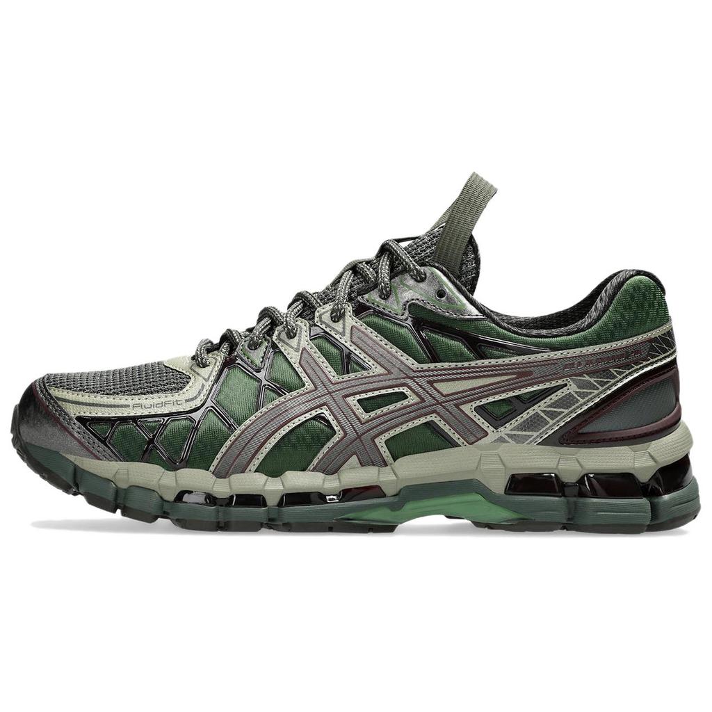 Kiko Kostadinov X ASICS UB10-S Gel Kayano 20 Moss Gunmetal Unisex Sneakers Green 1203A664-300