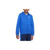 Logo Embroidered Hooded Loose Sports Jacket Kids Jackets Blue BV3699-480