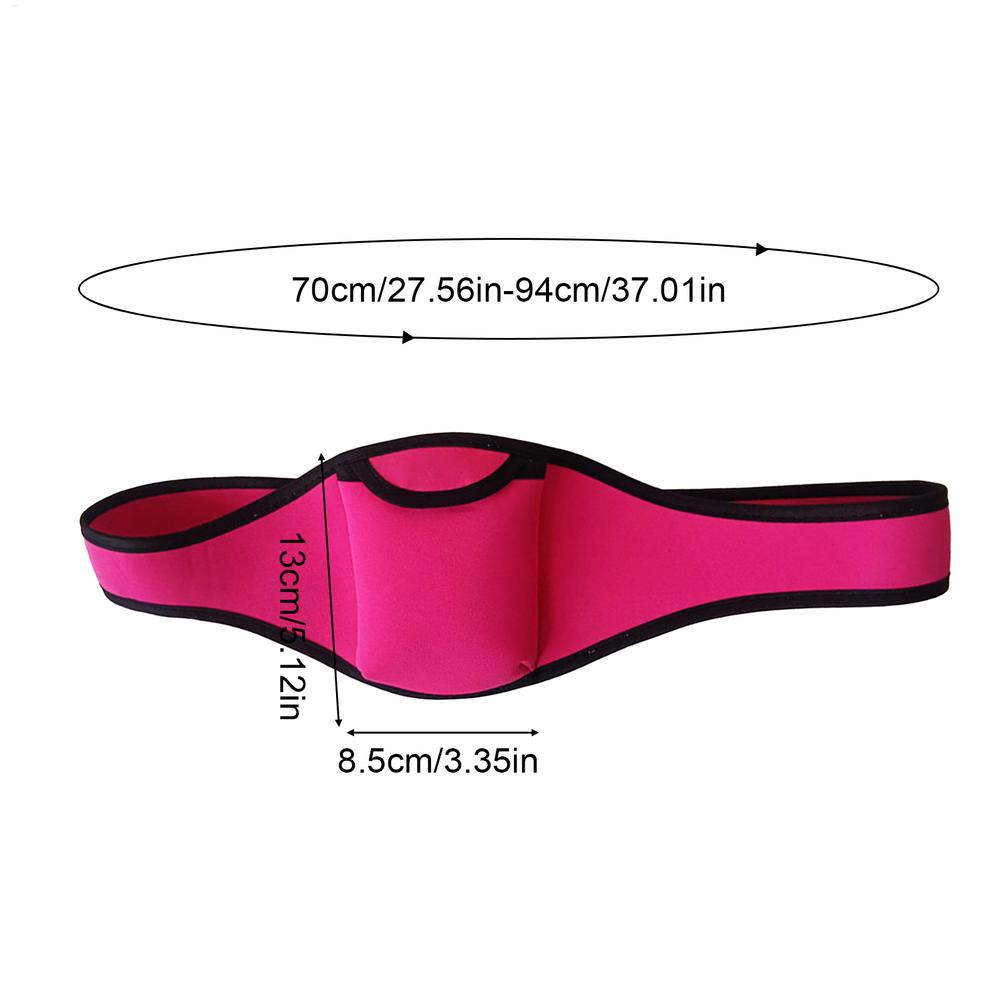 Adjustable Waist Microphone Belt Carrier Bag Portable Mic Holder Pack For Gym Stage Theater Church Classroom Concert Conference