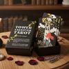 Таро-колода "Захват Башни" в жесткой коробке 12*7 см, Уникальный набор Таро из 79 карт для трансформации и освобождения, Двойное тиснение