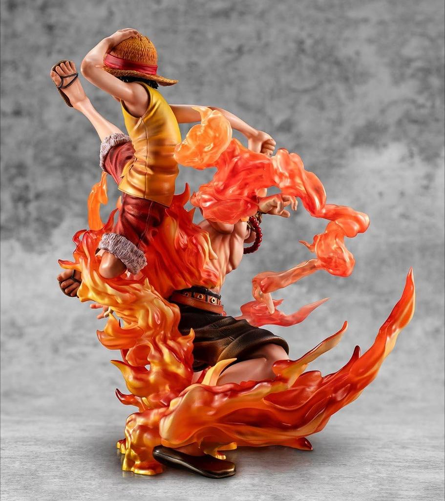 MegaHouse Фигурка Луффи Эйс One Piece Пиратский Портрет Нео Максимальная Связь Братства 20-е Ограниченное дюймовое Мультиколор MH716454 & - - - - Вер. 9,7