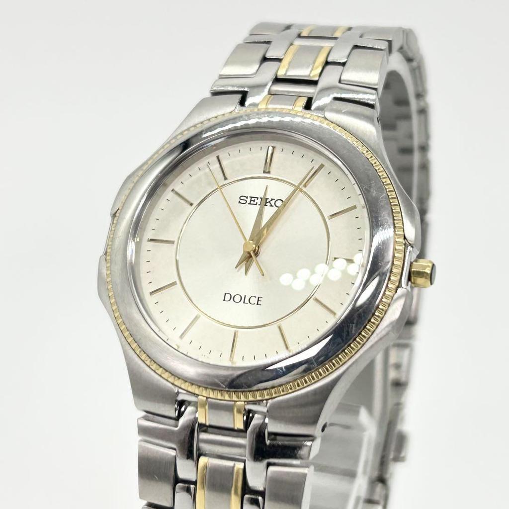 [USED] SEIKO DOLCE 8N41-6270 Quartz Wristwatch