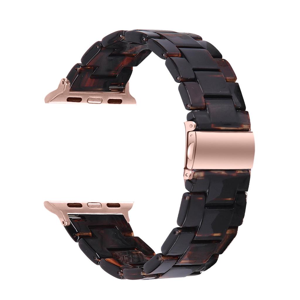 "Compatible Resin & Rubber Strap for Apple Watch 42mm/46mm"
