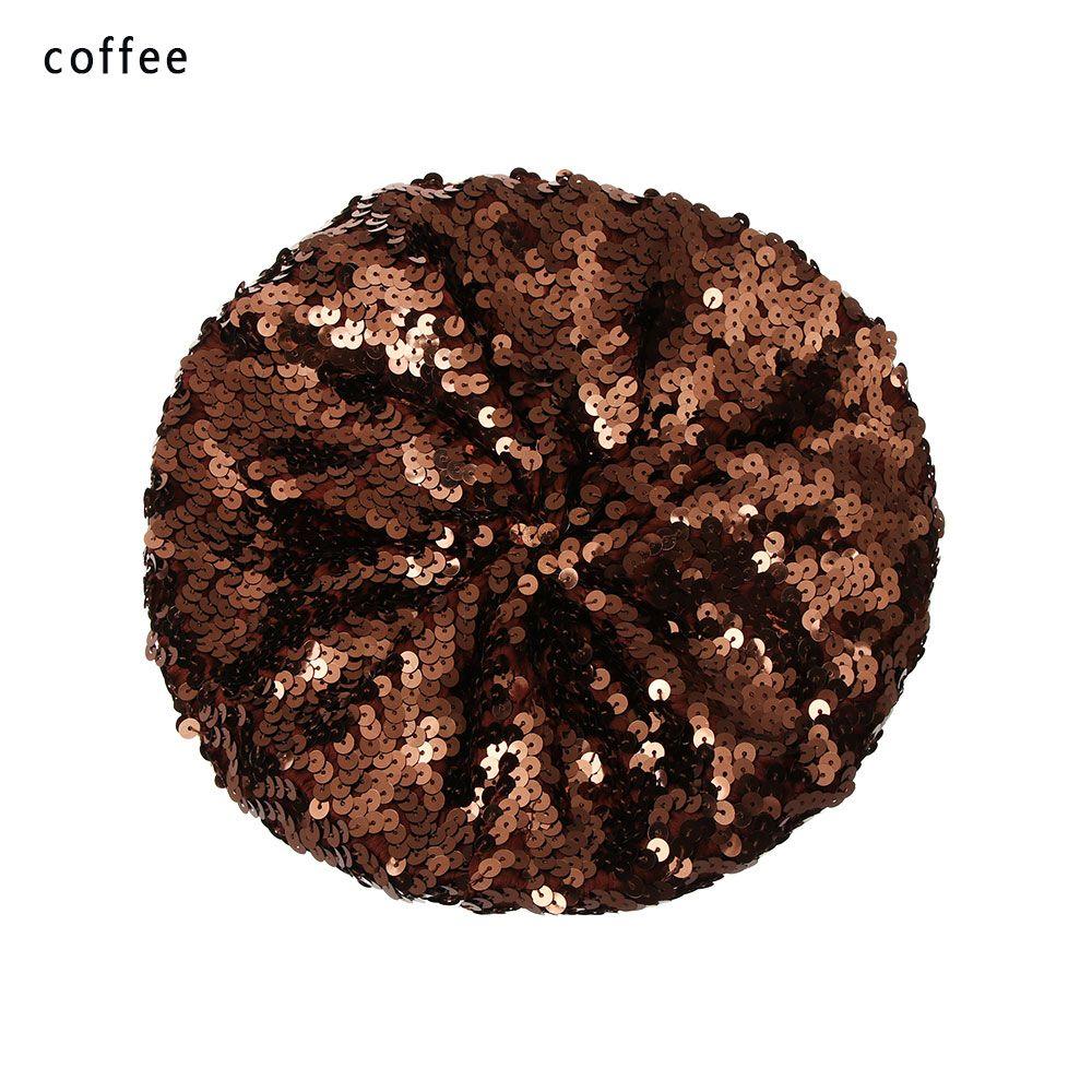 Мода Индивидуальность Блестки Блестки Очаровательная Танцевальная Сцена Кепка Художник Живописец Шляпы Гэтсби Береты