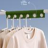 Removable Fabric Clothing Clip Foldable Hanging Socks Organizer Travel Clothes Drying Rack  Outdoor