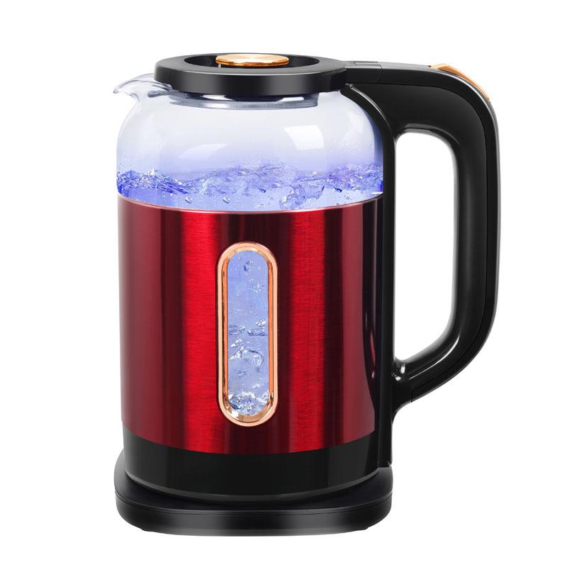 Электрический чайник Wanlida из двухслойной нержавеющей стали с функциями автоматического отключения и быстрого закипания