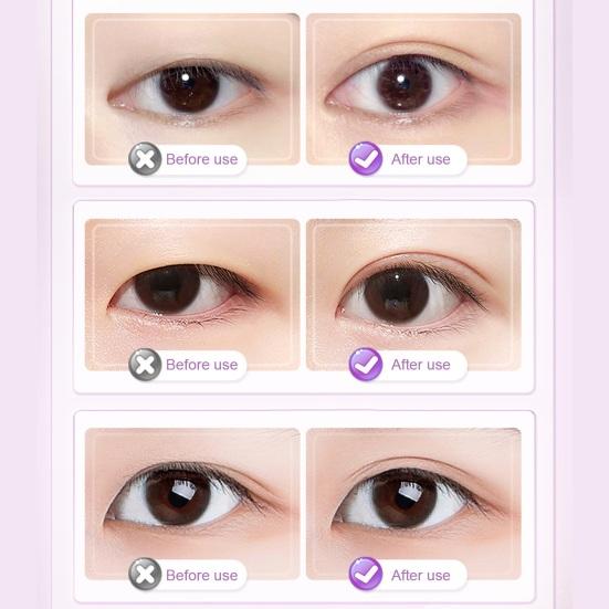 1 коробка Натуральная лента для двойного века Супер липкие долговечные невидимые наклейки для реалистичной подтяжки век Бесклеевой лифтер для век Красота наклейки-полоски