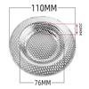 Stainless Steel Kitchen Water Sink Filter Sink Mesh Strainer Floor Drain Cover