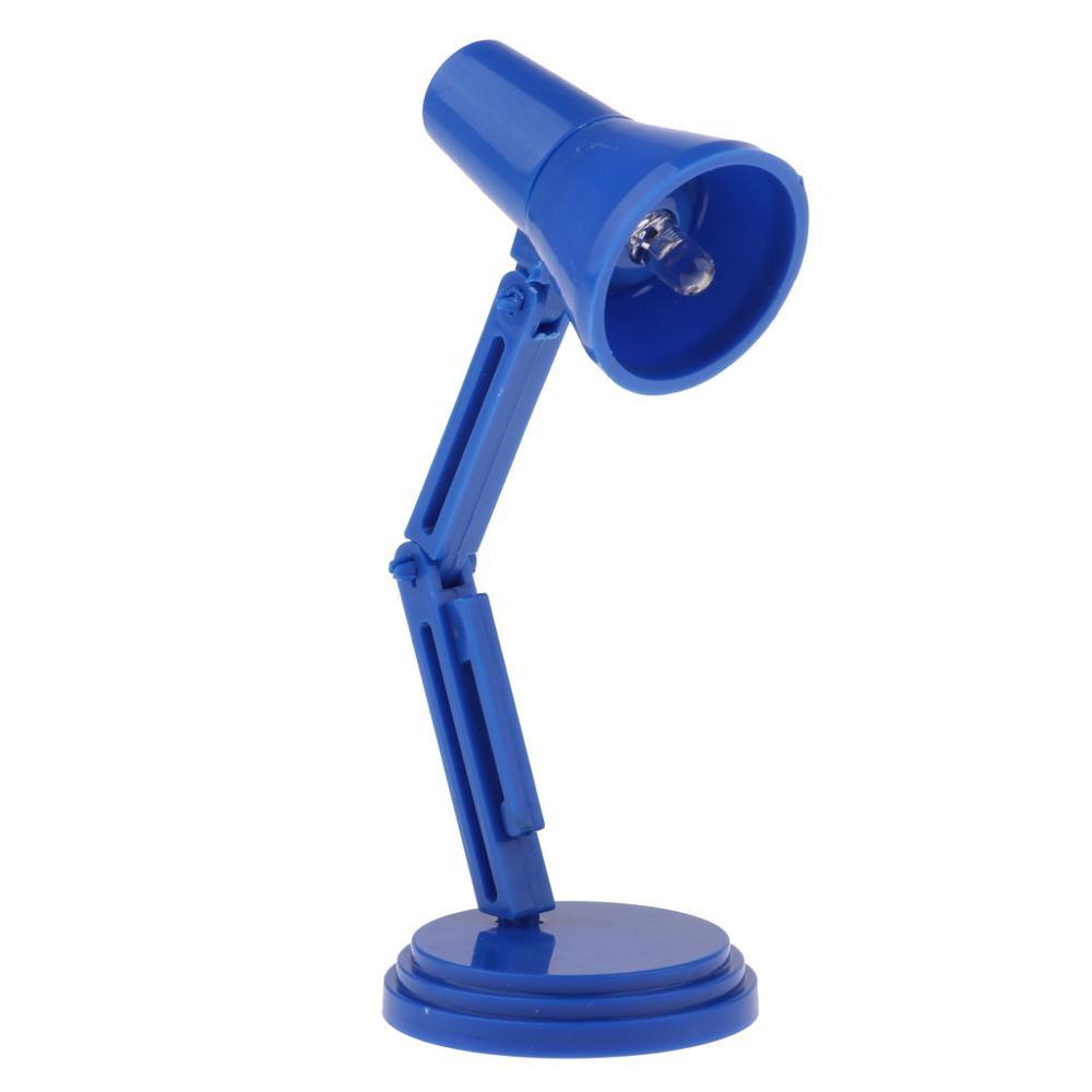 1/6 Scale White LED Desk Lamp Model Furniture for Hot Toys BJD Dollhouse Accessory Kids Pretend Play Toy