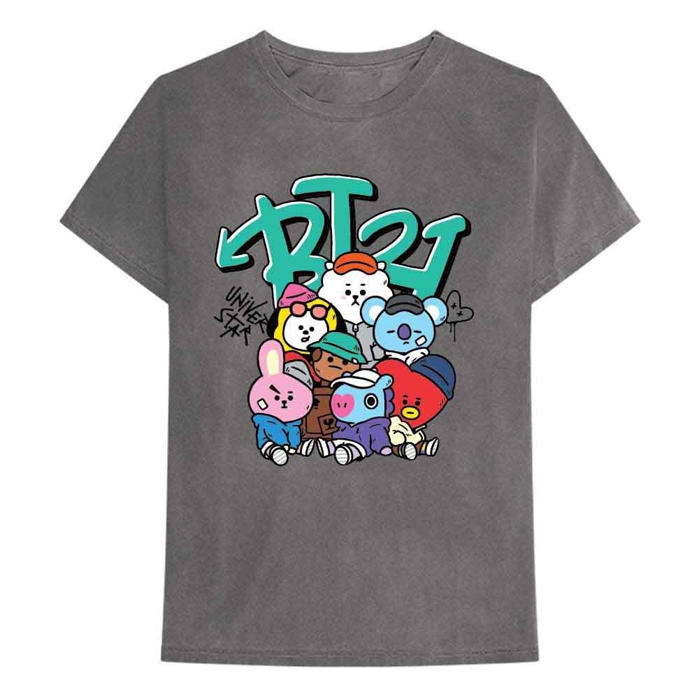 Bt21 - Уличный Настроение Группа (Футболка)