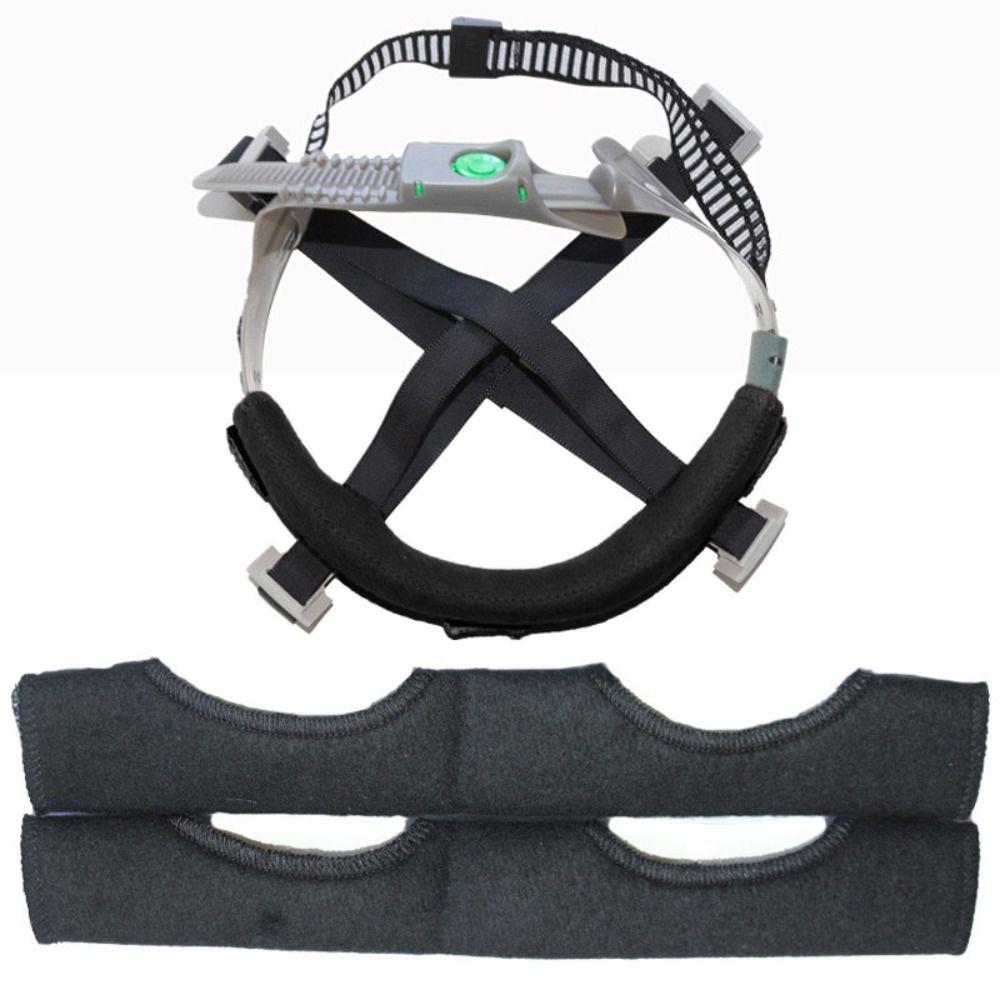 2PCS Comforter Pad Helmet Liners Black Hat Antiperspirant Belt Tool Hard Hat Sweatband  Universal
