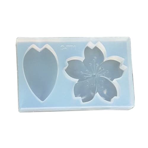 Kamejima Shoten Soft Mold Chopstick Rest, Sakura & Petal Design, Hobby Tool C-771