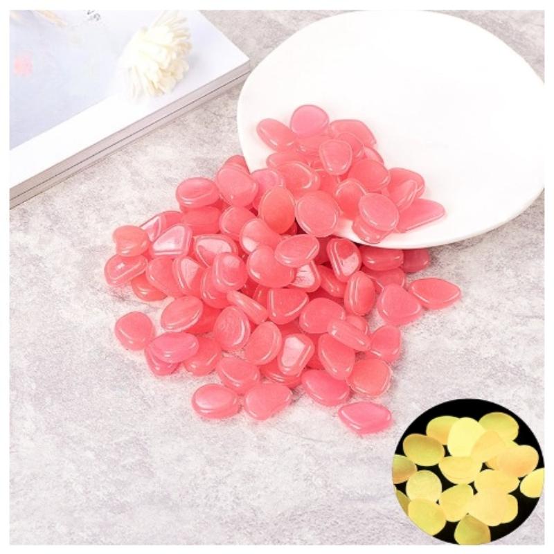 Светящиеся камни Светящиеся в темноте Галька Камни Уличные дорожки Домашний сад Двор Декор Камешки для аквариума