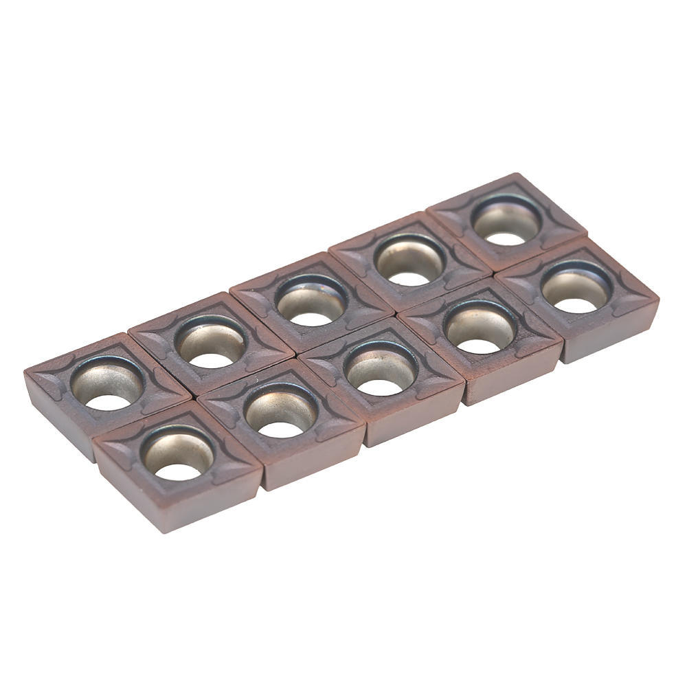 10pcs Box CCMT09T304 VP15TF Carbide Inserts CCMT 09 T3 CCMT32.51 Insert Lathe Blades Milling Turning Tool