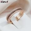 Kinel Full Zircon Rings For Women Jewelry Accessories