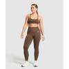 Gymshark Бесшовные леггинсы Vital Espresso Marl B9a9o Nbfb