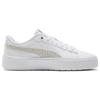Puma Smash Platform Low Top Sneakers Women Sneakers White Gray 383877-02