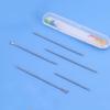4 шт./компл. портативная игла для удаления прыщей из нержавеющей стали, косметическое средство для удаления комедонов и прыщей для носа
