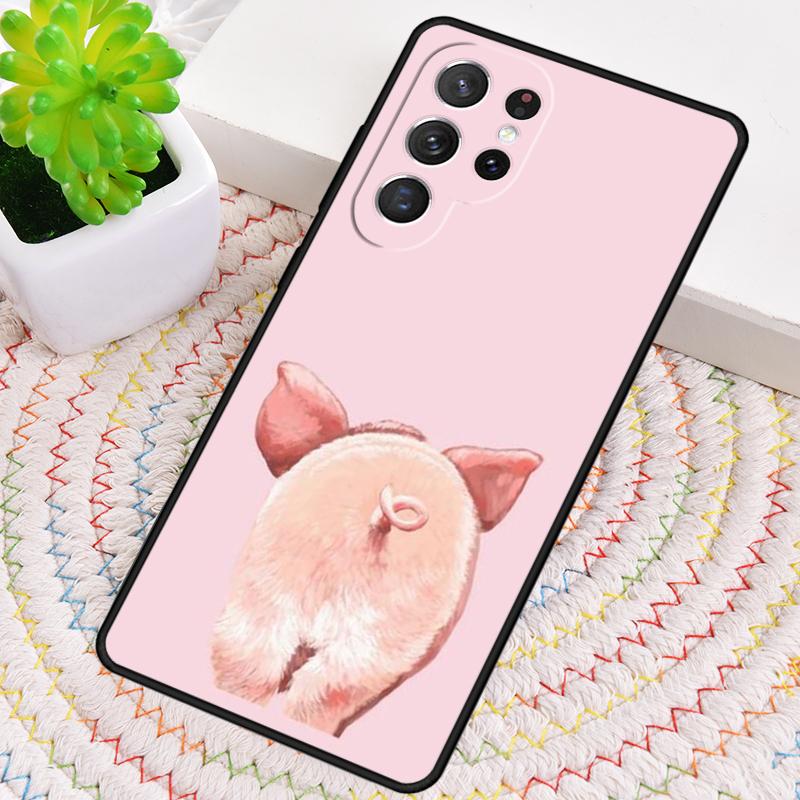Милый поросенок Чехол для телефона для Samsung Galaxy note 10 pro S26 Ultra S23 S24 FE S25 S21 S22 PLUS ударопрочный Чехол