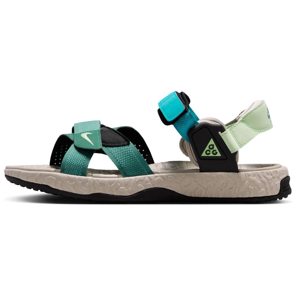 Nike ACG Deschutz Velcro Fastening Beach Sandals Unisex Sandals Blue Green FN5201-300