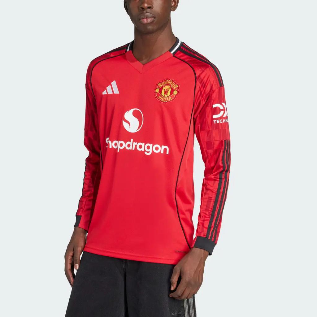 adidas Футбольная футболка Manchester United 25/26 ДОМАШНЯЯ AEROREADY Fan Edition Мужская