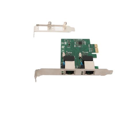 Двухпортовая сетевая карта PCIe Порт RJ45 Чип RTL8111H Сетевая карта Ethernet Гигабитная сетевая карта для Windows