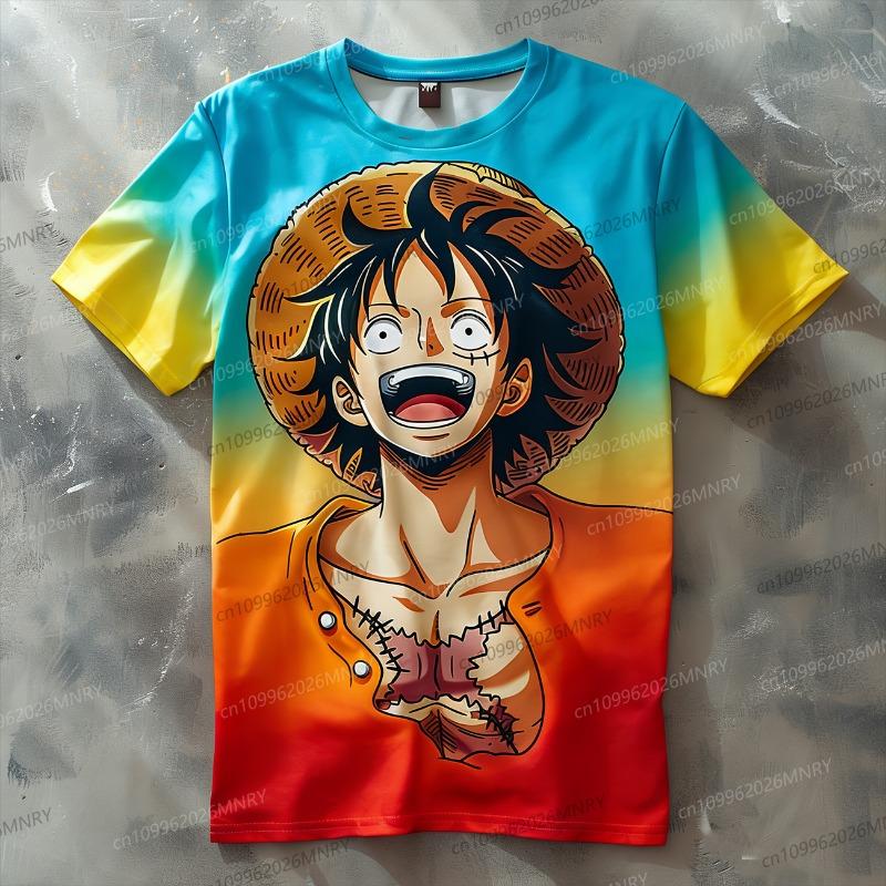 2026 Летняя мужская быстросохнущая 3D футболка Dragon Ball с коротким рукавом для молодежи с мультяшным принтом, футболка с круглым вырезом