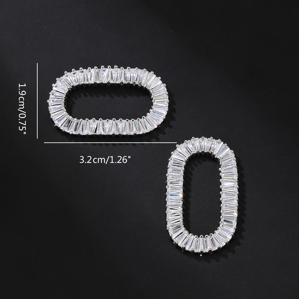 Shoe Charms Rhinestone Shoe Decoration Shoe Clips for Wedding Party Women Bracelet Shoe Decoration Jewelry Accessories