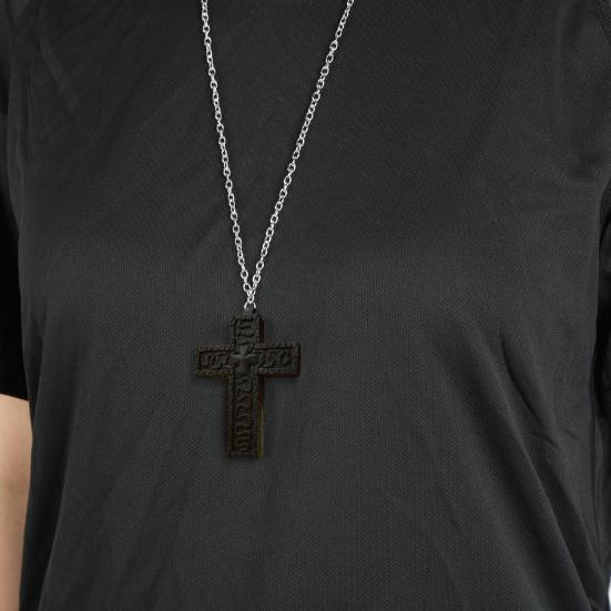 Ожерелье с кальмаром, ожерелье с кулоном в виде китайского иероглифа в форме десяти, со скрытым отделением