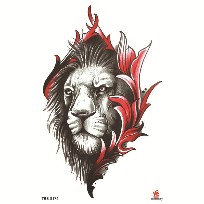 Водонепроницаемый набор тату-наклеек на всю руку с тотемными символами