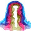 Fashion Lady Gradient Color Long Wrap Women's Shawl Chiffon Scarf Scarves 