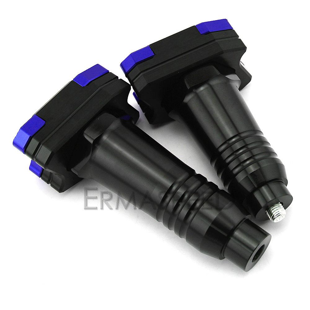 MT-09 мотоциклетная защита от падения, рама, ползунки, алюминиевые аксессуары для мотоциклов с ЧПУ для MT09