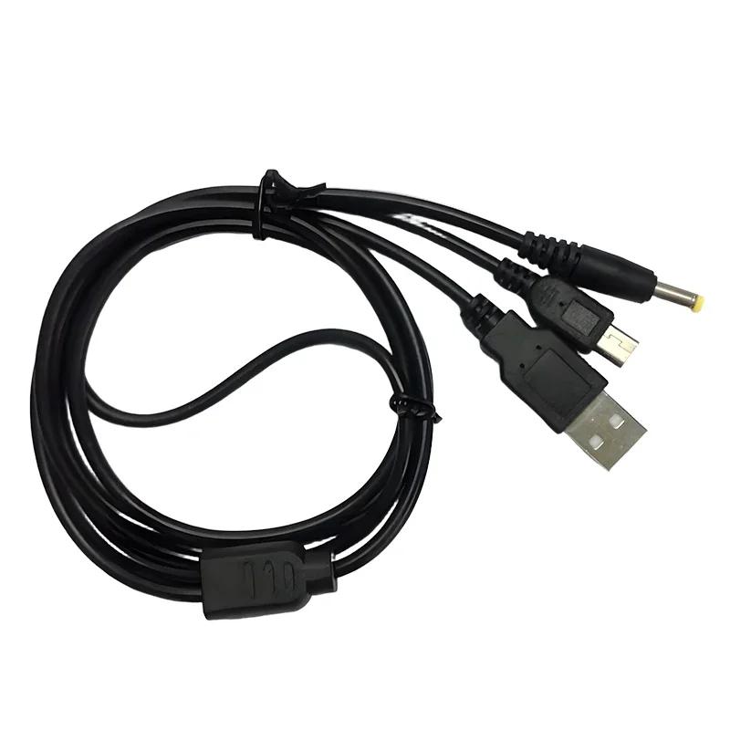 2-в-1 USB DC Зарядное устройство Кабель для синхронизации данных для PSP 1000 2000 3000