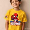 Kids Luminous Cartoon Dinosaur Space T-shirt 2-7 Years 100% Cotton Baby Boys Tees Summer New Short Sleeve Tops Dropshipping