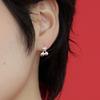 Geegee [silver925] Cherry Hook Earring