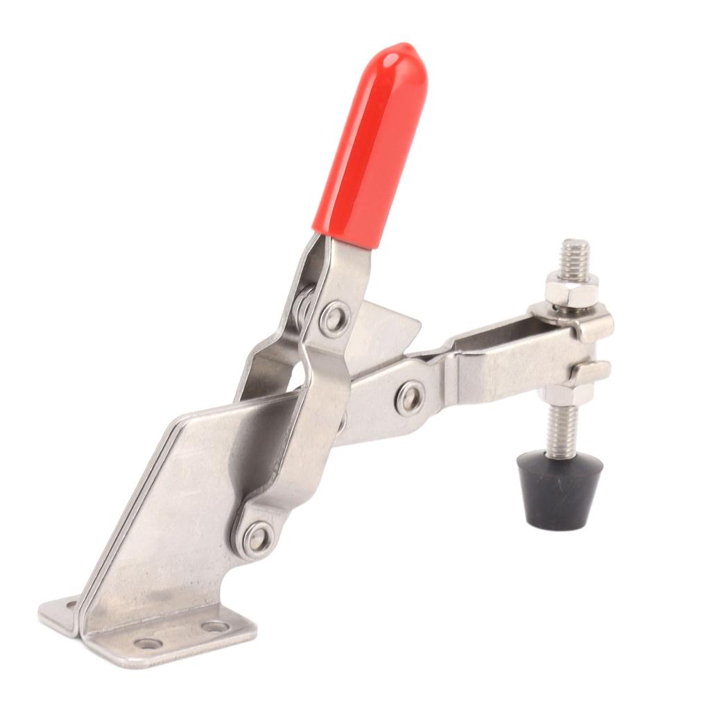 Quick Release Toggle Clamp 304 Stainless Steel 100kg Clamping Force Lever Clamp for Woodworking