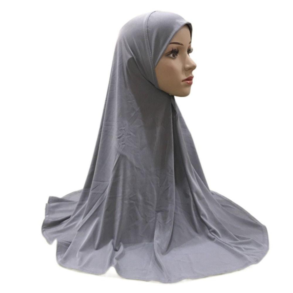 Полный мусульманский платок хиджаб внутренние шапки исламский нижний платок мягкий мусульманский хиджаб шарф шапки женские